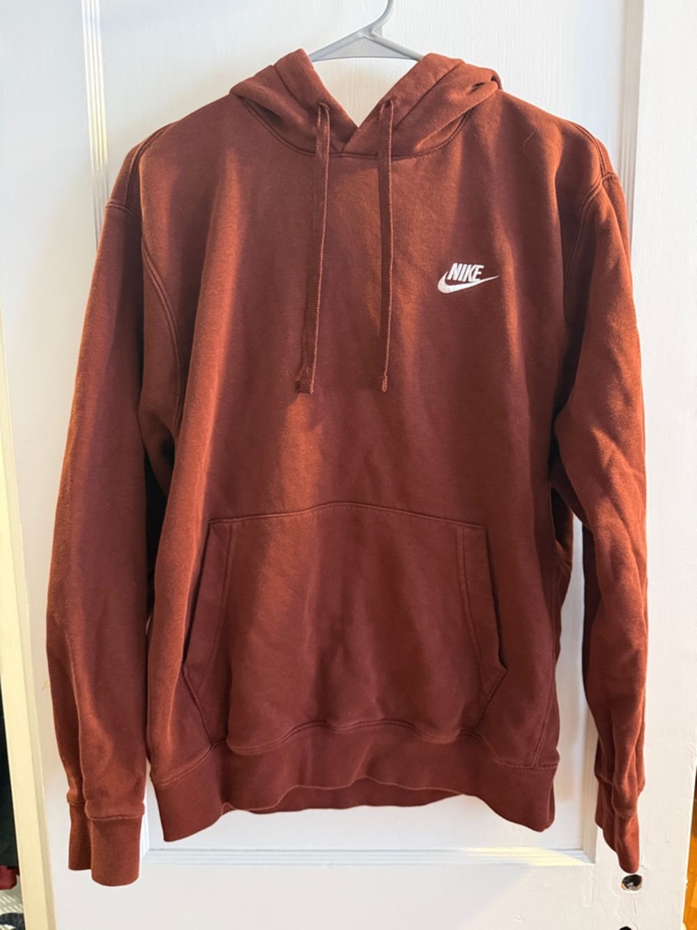 Nike Men's Hoodie in Rust